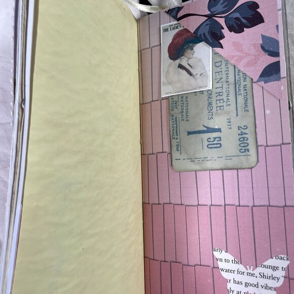 Travelers Notebook Inserts Decorative Refills Junk Journal Book with Ephemera u - Picture 7 of 10